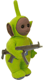 Dipsy mit H&K MP5